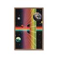Picture of Space Rainbow Poster  _GroupedProduct_Rectangle_Portrait_Framed_Matted_