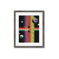 Picture of Space Rainbow Poster  _GroupedProduct_Rectangle_Portrait_Framed_Matted_