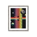 Picture of Space Rainbow Poster  _GroupedProduct_Rectangle_Portrait_Framed_Matted_