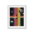 Picture of Space Rainbow Poster  _GroupedProduct_Rectangle_Portrait_Framed_Matted_