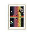 Picture of Space Rainbow Poster  _GroupedProduct_Rectangle_Portrait_Framed_Matted_