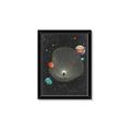 Picture of Abstract Space Poster _GroupedProduct_Rectangle_Portrait_Framed_Matted_