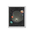 Picture of Abstract Space Poster _GroupedProduct_Rectangle_Portrait_Framed_Matted_
