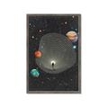 Picture of Abstract Space Poster _GroupedProduct_Rectangle_Portrait_Framed_Matted_