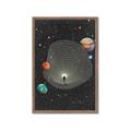Picture of Abstract Space Poster _GroupedProduct_Rectangle_Portrait_Framed_Matted_