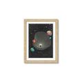 Picture of Abstract Space Poster _GroupedProduct_Rectangle_Portrait_Framed_Matted_