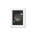 Picture of Abstract Space Poster _GroupedProduct_Rectangle_Portrait_Framed_Matted_