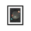 Picture of Abstract Space Poster _GroupedProduct_Rectangle_Portrait_Framed_Matted_