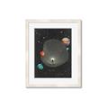 Picture of Abstract Space Poster _GroupedProduct_Rectangle_Portrait_Framed_Matted_