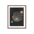 Picture of Abstract Space Poster _GroupedProduct_Rectangle_Portrait_Framed_Matted_