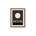 Picture of Moon Typography Poster _GroupedProduct_Rectangle_Portrait_Framed_Matted_