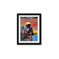 Picture of Retro Spaceman with Guitar Poster _GroupedProduct_Rectangle_Portrait_Framed_Matted_