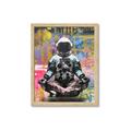 Picture of Retro Spaceman Poster _GroupedProduct_Rectangle_Portrait_Framed_Matted_