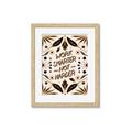 Picture of Work Smarter Not Harder Typography Poster _GroupedProduct_Rectangle_Portrait_Framed_Matted_