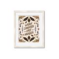 Picture of Work Smarter Not Harder Typography Poster _GroupedProduct_Rectangle_Portrait_Framed_Matted_