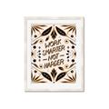 Picture of Work Smarter Not Harder Typography Poster _GroupedProduct_Rectangle_Portrait_Framed_Matted_
