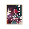 Picture of Girl in Japan _GroupedProduct_Rectangle_Portrait_Framed_Matted_