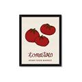 Picture of Food Art - Tomatoes Rome Food Market _GroupedProduct_Rectangle_Portrait_Framed_Matted_