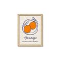 Picture of Food Art - Oranges Valencia Fruit Market _GroupedProduct_Rectangle_Portrait_Framed_Matted_