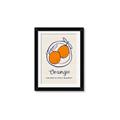 Picture of Food Art - Oranges Valencia Fruit Market _GroupedProduct_Rectangle_Portrait_Framed_Matted_