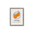 Picture of Food Art - Oranges Valencia Fruit Market _GroupedProduct_Rectangle_Portrait_Framed_Matted_
