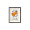 Picture of Food Art - Oranges Valencia Fruit Market _GroupedProduct_Rectangle_Portrait_Framed_Matted_