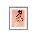 Picture of Dancer & Flourish Poster _GroupedProduct_Rectangle_Portrait_Framed_Matted_