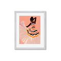 Picture of Dancer & Flourish Poster _GroupedProduct_Rectangle_Portrait_Framed_Matted_