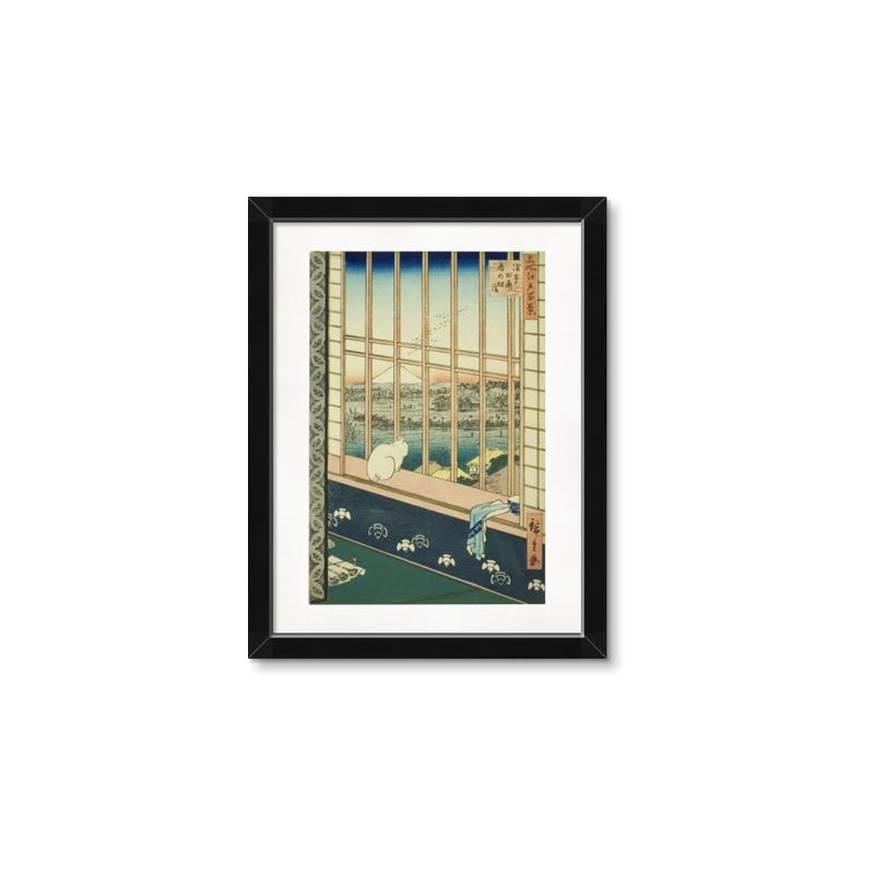 Picture of Asakusa Rice Fields _GroupedProduct_Rectangle_Portrait_Framed_Matted_