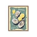 Picture of Oysters Poster _GroupedProduct_Rectangle_Portrait_Framed_Matted_
