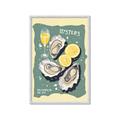 Picture of Oysters Poster _GroupedProduct_Rectangle_Portrait_Framed_Matted_