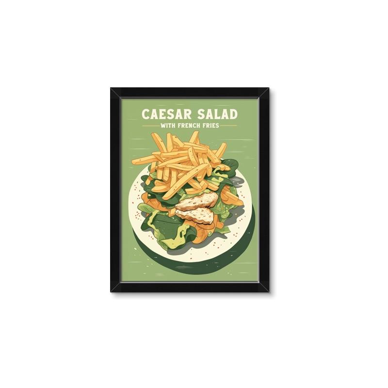 Picture of Caesar Salad Poster _GroupedProduct_Rectangle_Portrait_Framed_Matted_