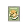 Picture of Caesar Salad Poster _GroupedProduct_Rectangle_Portrait_Framed_Matted_