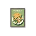 Picture of Caesar Salad Poster _GroupedProduct_Rectangle_Portrait_Framed_Matted_