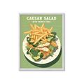 Picture of Caesar Salad Poster _GroupedProduct_Rectangle_Portrait_Framed_Matted_