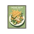 Picture of Caesar Salad Poster _GroupedProduct_Rectangle_Portrait_Framed_Matted_