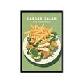 Picture of Caesar Salad Poster _GroupedProduct_Rectangle_Portrait_Framed_Matted_