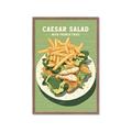 Picture of Caesar Salad Poster _GroupedProduct_Rectangle_Portrait_Framed_Matted_