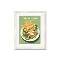 Picture of Caesar Salad Poster _GroupedProduct_Rectangle_Portrait_Framed_Matted_