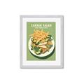 Picture of Caesar Salad Poster _GroupedProduct_Rectangle_Portrait_Framed_Matted_