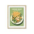 Picture of Caesar Salad Poster _GroupedProduct_Rectangle_Portrait_Framed_Matted_