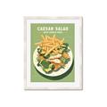 Picture of Caesar Salad Poster _GroupedProduct_Rectangle_Portrait_Framed_Matted_