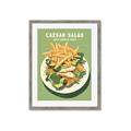 Picture of Caesar Salad Poster _GroupedProduct_Rectangle_Portrait_Framed_Matted_