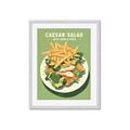 Picture of Caesar Salad Poster _GroupedProduct_Rectangle_Portrait_Framed_Matted_