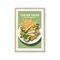Picture of Caesar Salad Poster _GroupedProduct_Rectangle_Portrait_Framed_Matted_