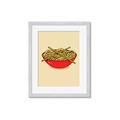 Picture of China Noodles _GroupedProduct_Rectangle_Portrait_Framed_Matted_
