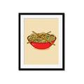 Picture of China Noodles _GroupedProduct_Rectangle_Portrait_Framed_Matted_