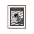 Picture of Espresso _GroupedProduct_Rectangle_Portrait_Framed_Matted_
