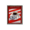 Picture of Americano Coffee _GroupedProduct_Rectangle_Portrait_Framed_Matted_