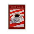 Picture of Americano Coffee _GroupedProduct_Rectangle_Portrait_Framed_Matted_